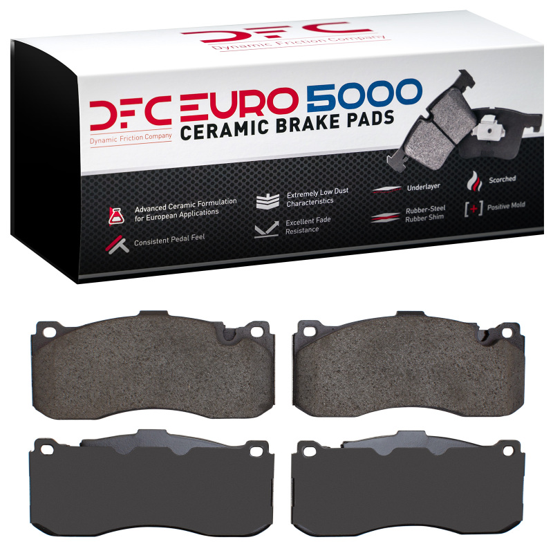 Picture of DFC Euro 5000 Ceramic Brake Pads - 1600-1371-00