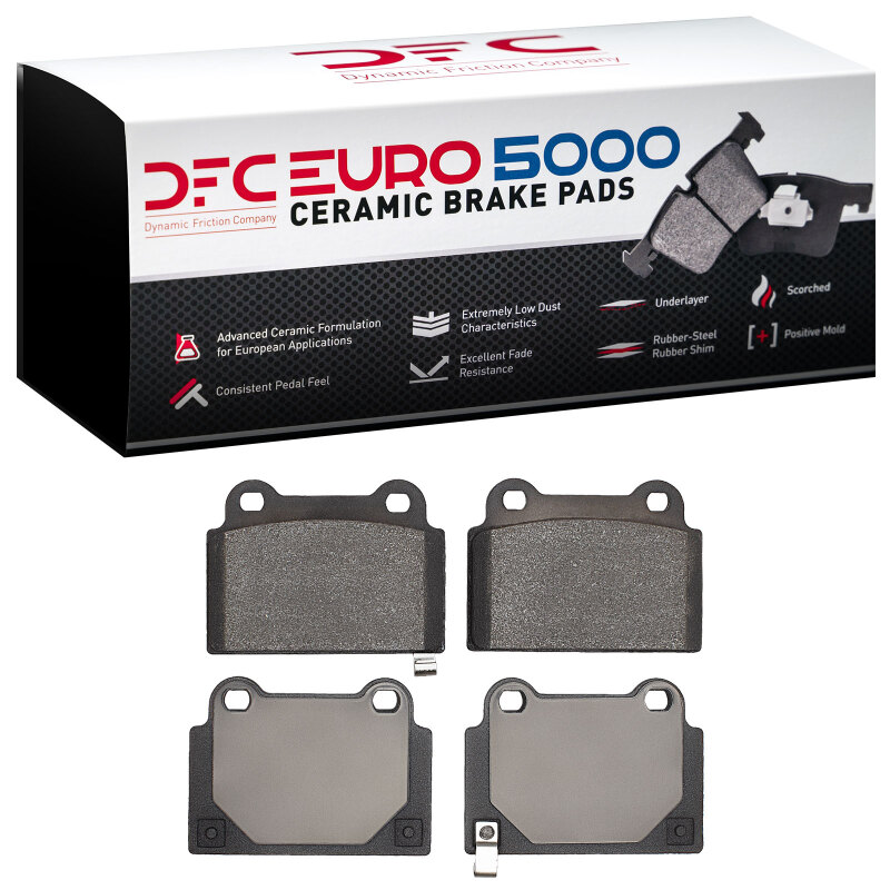 Picture of DFC 08-15 Mitsubishi Lancer Rear Euro 5000 Ceramic Brake Pads