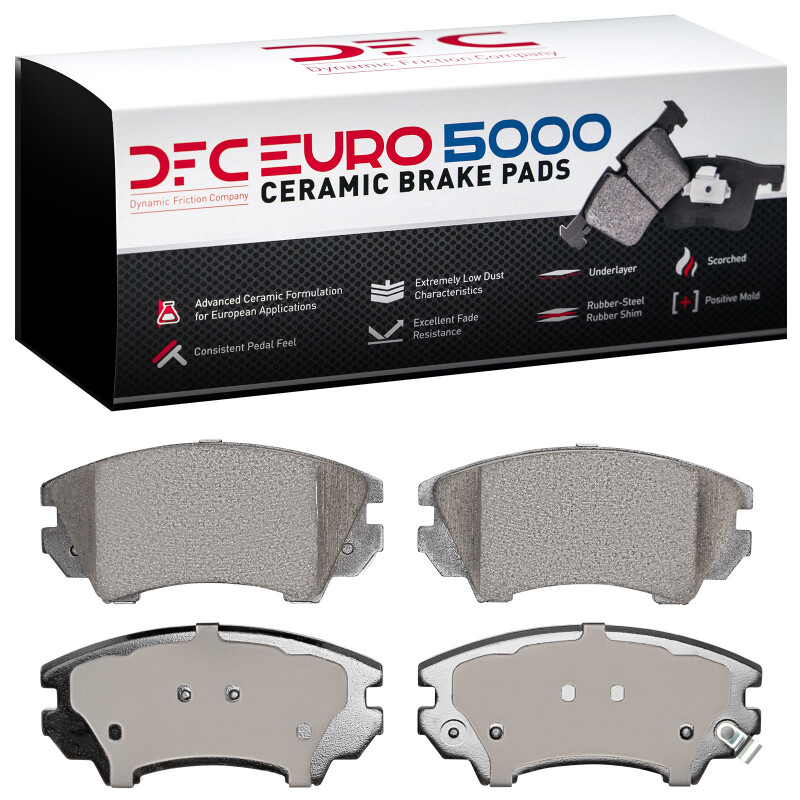 Picture of DFC Euro 5000 Ceramic Brake Pads - 1600-1404-00