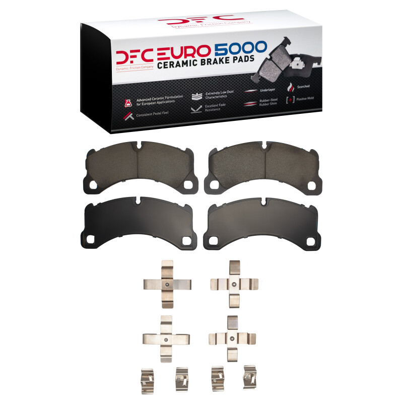 Picture of DFC Euro 5000 Ceramic Brake Pads - 1600-1452-01