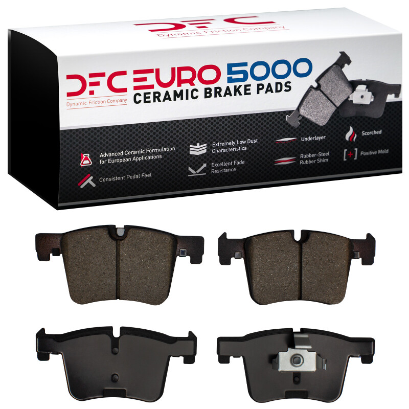 Picture of DFC Euro 5000 Ceramic Brake Pads - 1600-1561-00