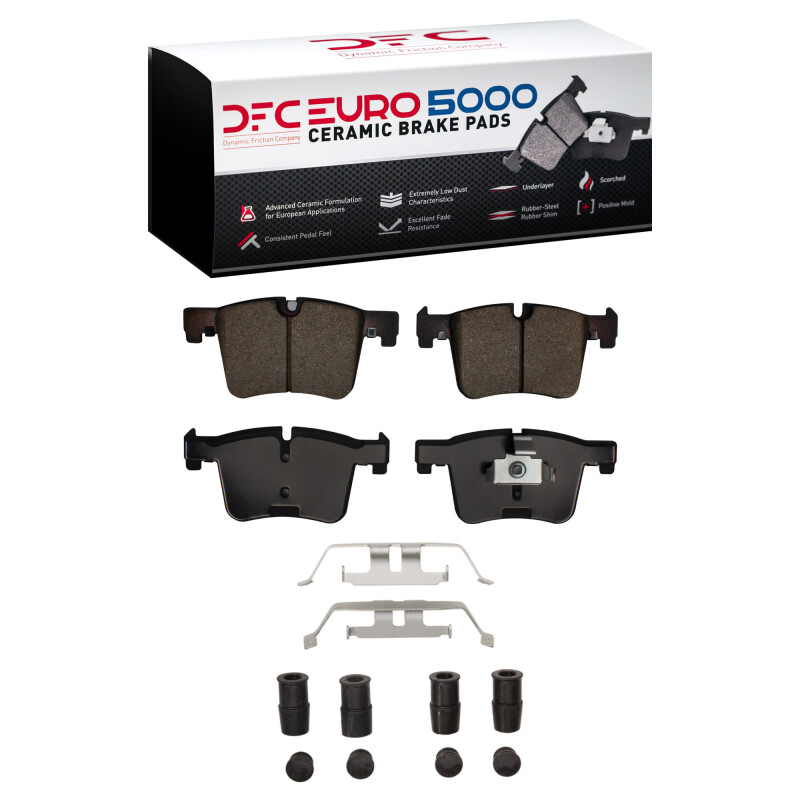 Picture of DFC Euro 5000 Ceramic Brake Pads - 1600-1561-01