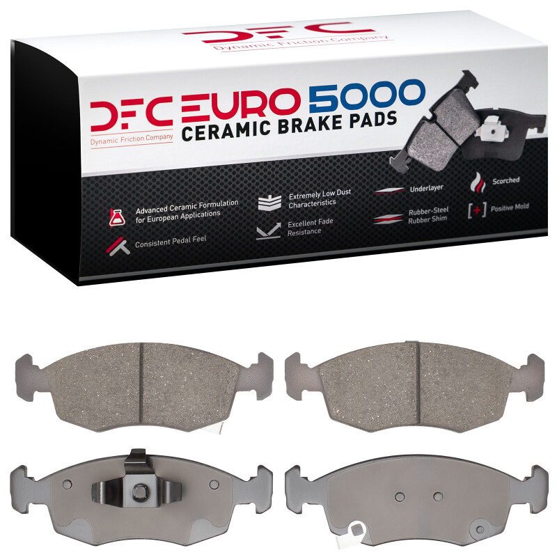 Picture of DFC Euro 5000 Ceramic Brake Pads - 1600-1568-00