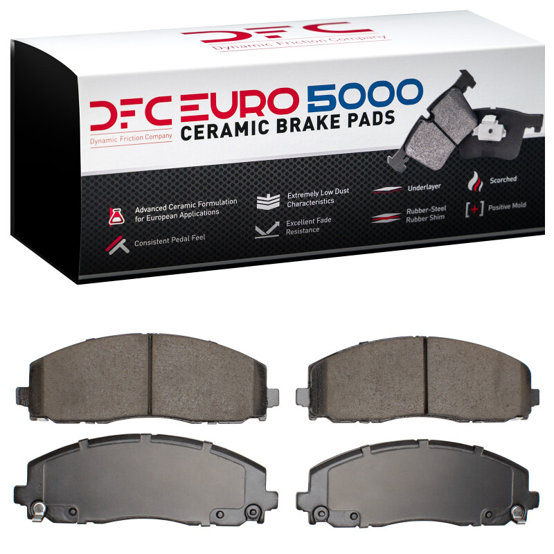 Picture of DFC Euro 5000 Ceramic Brake Pads - 1600-1589-00