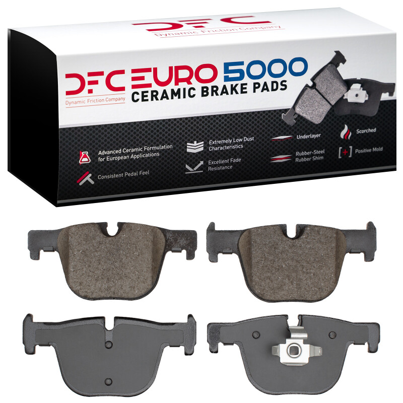 Picture of DFC Euro 5000 Ceramic Brake Pads - 1600-1610-00