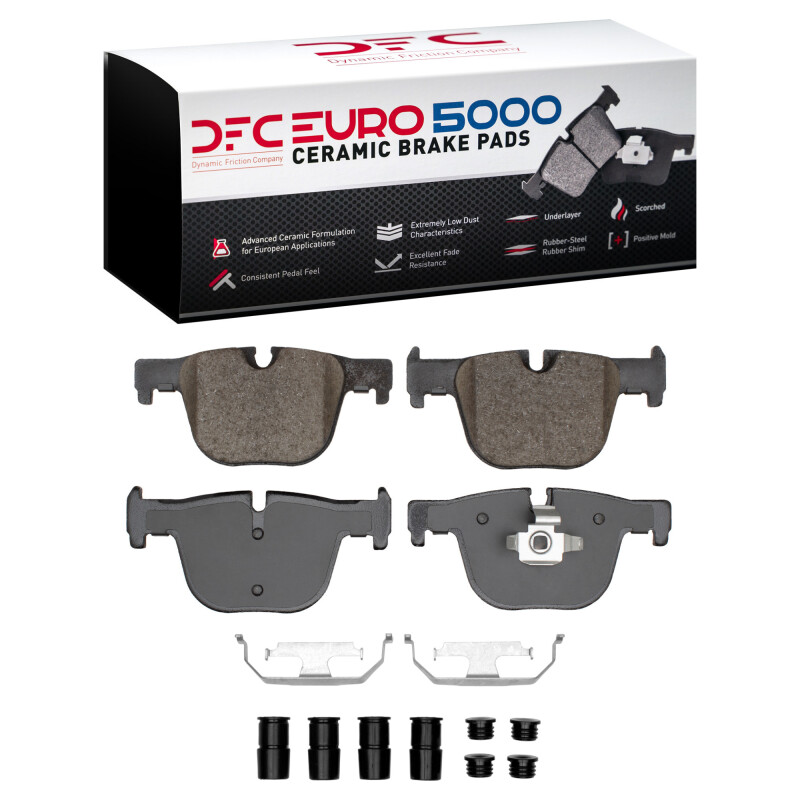 Picture of DFC Euro 5000 Ceramic Brake Pads - 1600-1610-01