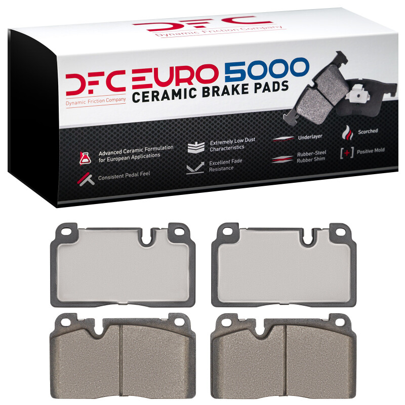 Picture of DFC Euro 5000 Ceramic Brake Pads - 1600-1663-00