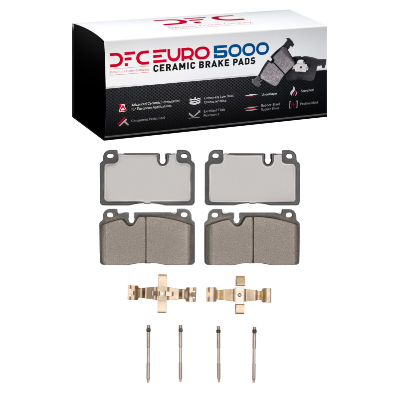 Picture of DFC Euro 5000 Ceramic Brake Pads - 1600-1663-01