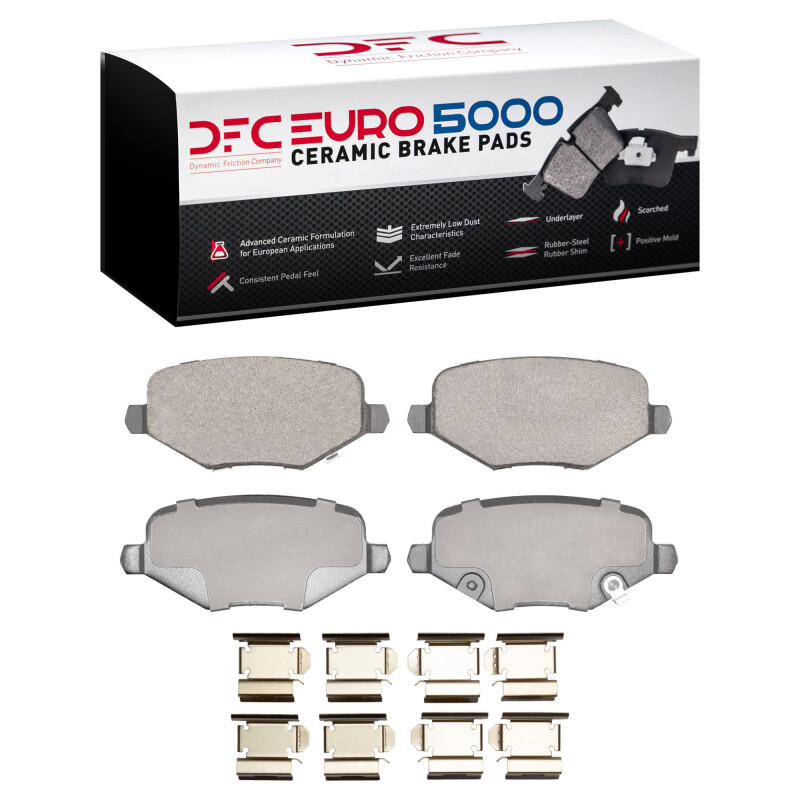 Picture of DFC Euro 5000 Ceramic Brake Pads - 1600-1719-01