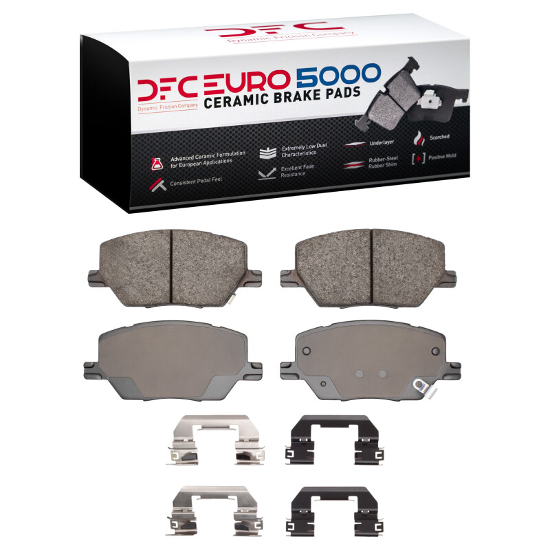 Picture of DFC Euro 5000 Ceramic Brake Pads - 1600-1811-01