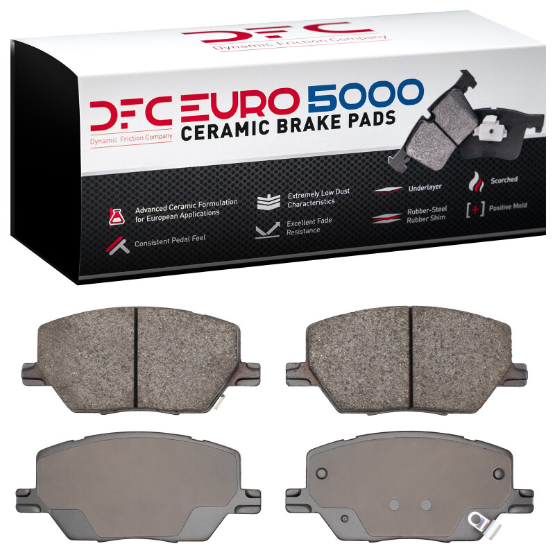Picture of DFC Euro 5000 Ceramic Brake Pads - 1600-1811-00