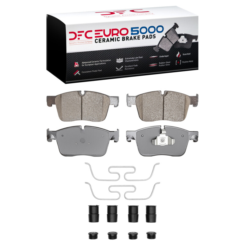 Picture of DFC Euro 5000 Ceramic Brake Pads - 1600-1861-01