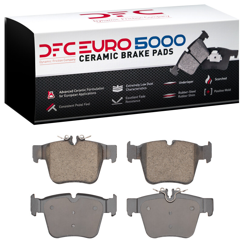 Picture of DFC Euro 5000 Ceramic Brake Pads - 1600-1872-00