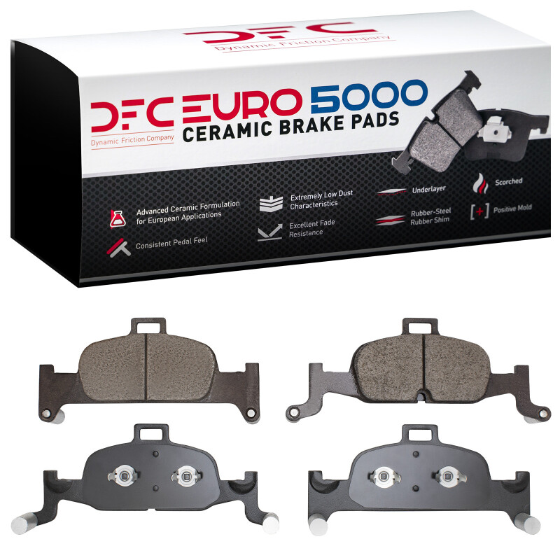 Picture of DFC Euro 5000 Ceramic Brake Pads - 1600-1897-00