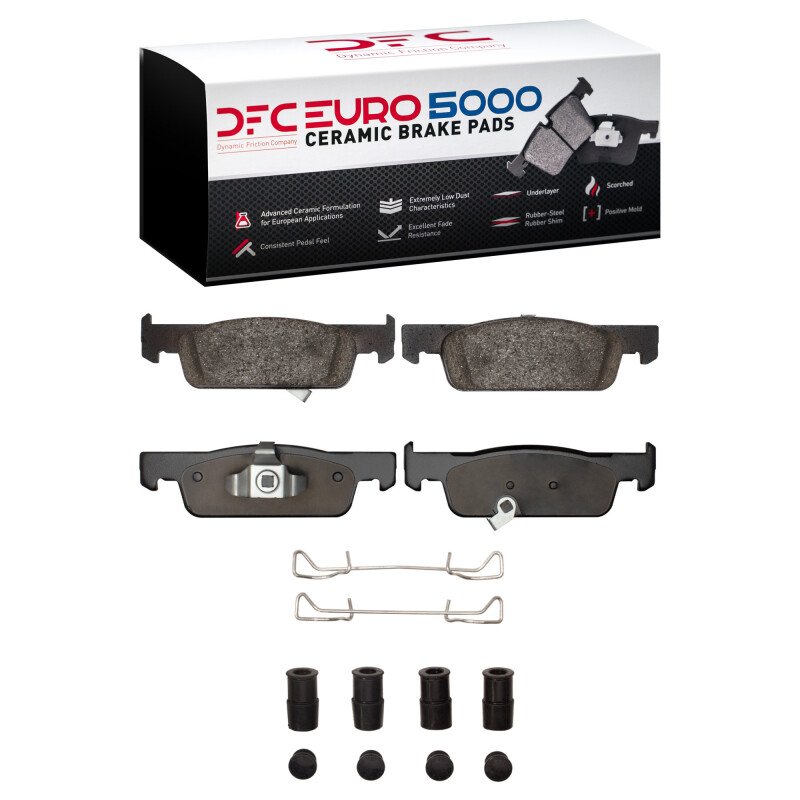 Picture of DFC Euro 5000 Ceramic Brake Pads - 1600-1955-01