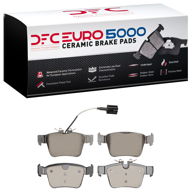 Picture of DFC Euro 5000 Ceramic Brake Pads - 1600-1989-00