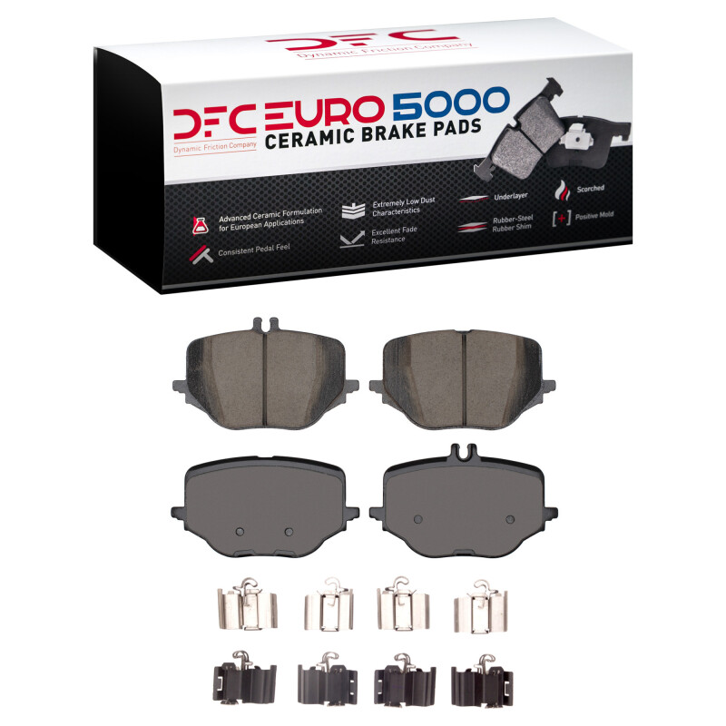 Picture of DFC Euro 5000 Ceramic Brake Pads - 1600-2425-01