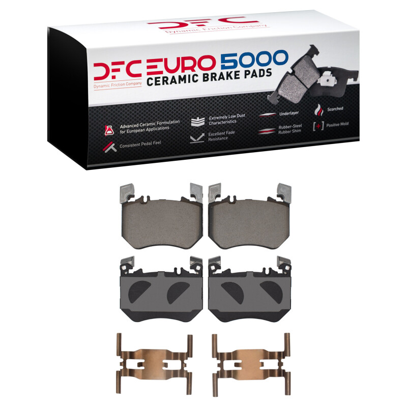 Picture of DFC Euro 5000 Ceramic Brake Pads - 1600-2455-01