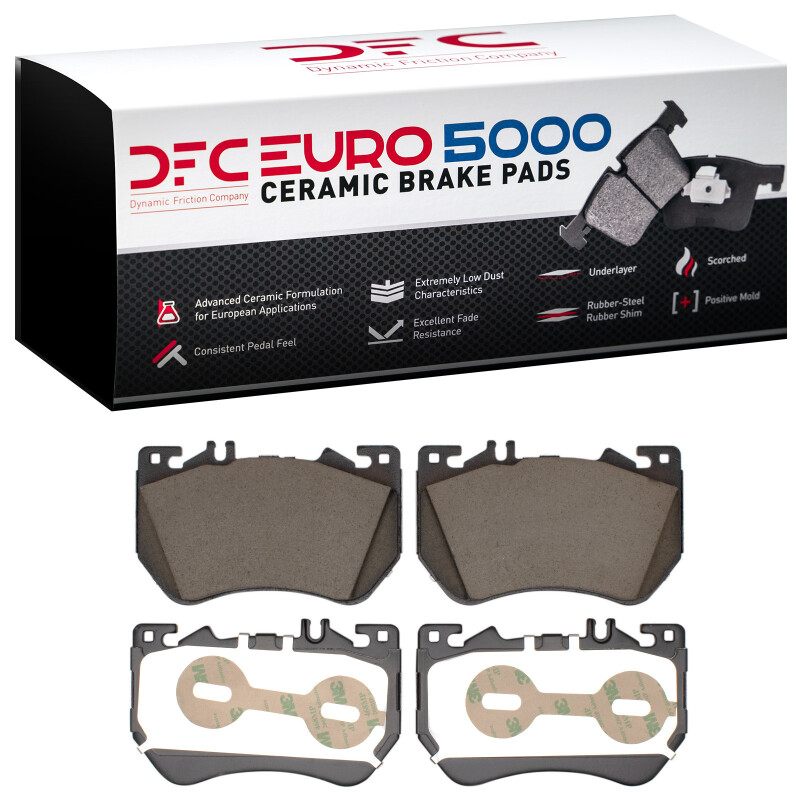 Picture of DFC Euro 5000 Ceramic Brake Pads - 1600-2456-00