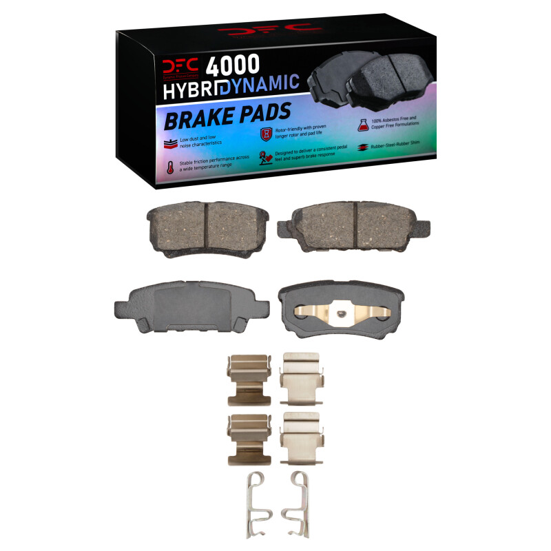 Picture of DFC 04-17 Chrysler 200 Rear 4000 HybriDynamic Brake Pads and Hardware Kit
