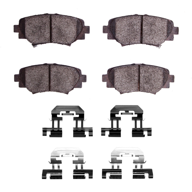 Picture of DFC 14-18 Mazda 3 Rear 4000 HybriDynamic Brake Pads and Hardware Kit