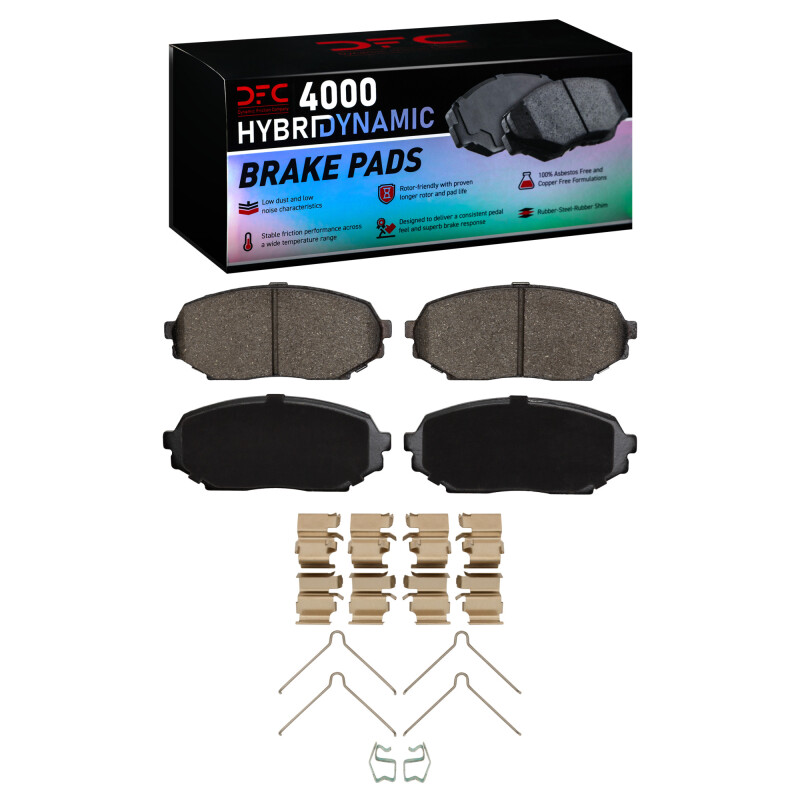 Picture of DFC 90-93 Mazda Miata Front 4000 HybriDynamic Brake Pads and Hardware Kit