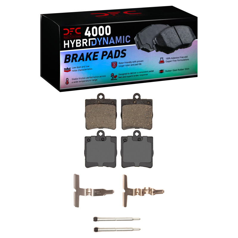 Picture of DFC 96-15 Chrysler Crossfire Rear 4000 HybriDynamic Brake Pads and Hardware Kit