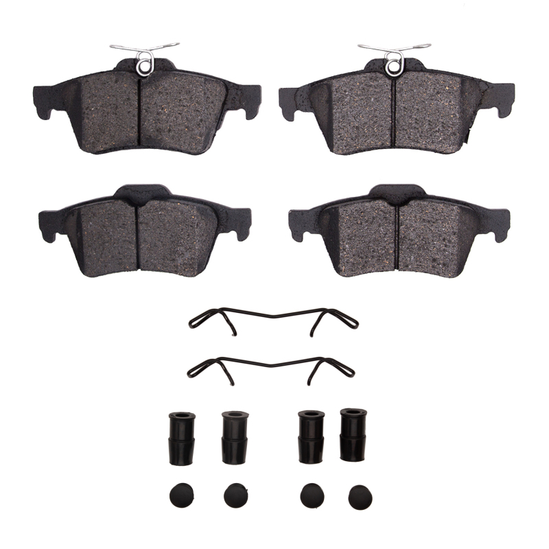 Picture of DFC 16-18 Ford Focus Rear 4000 HybriDynamic Brake Pads and Hardware Kit