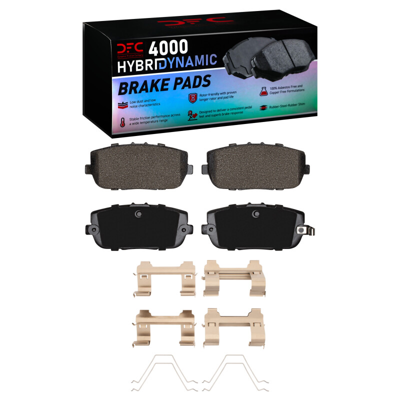 Picture of DFC 06-25 Mazda MX-5 Miata Rear 4000 HybriDynamic Brake Pads and Hardware Kit