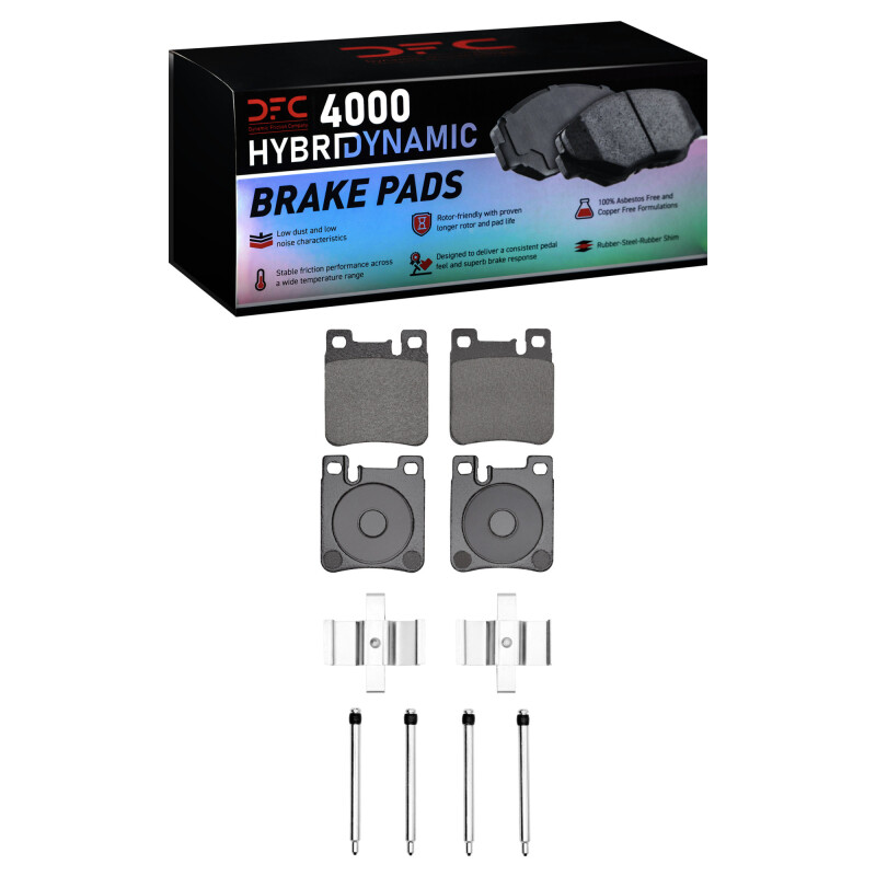 Picture of DFC 92-9 Chrysler Crossfire Rear 4000 HybriDynamic Brake Pads and Hardware Kit