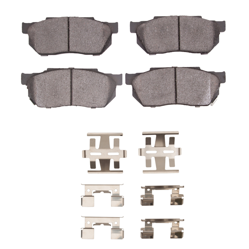 Picture of DFC 83-87 Honda Prelude Front 4000 HybriDynamic Brake Pads and Hardware Kit