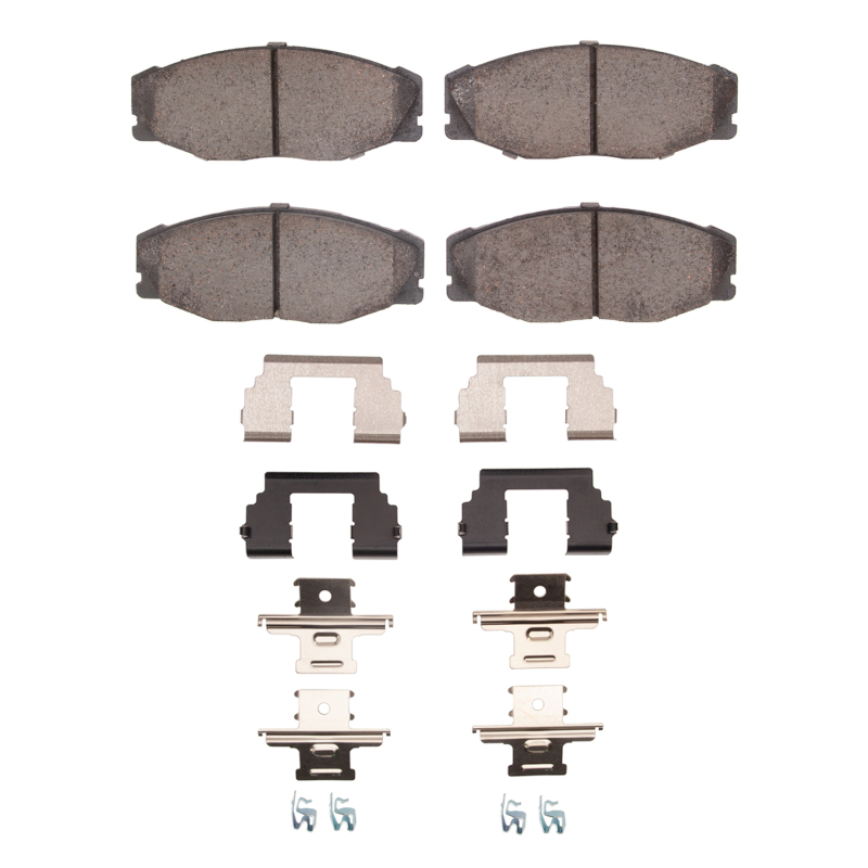 Picture of DFC 93-98 Toyota T100 Front 4000 HybriDynamic Brake Pads and Hardware Kit
