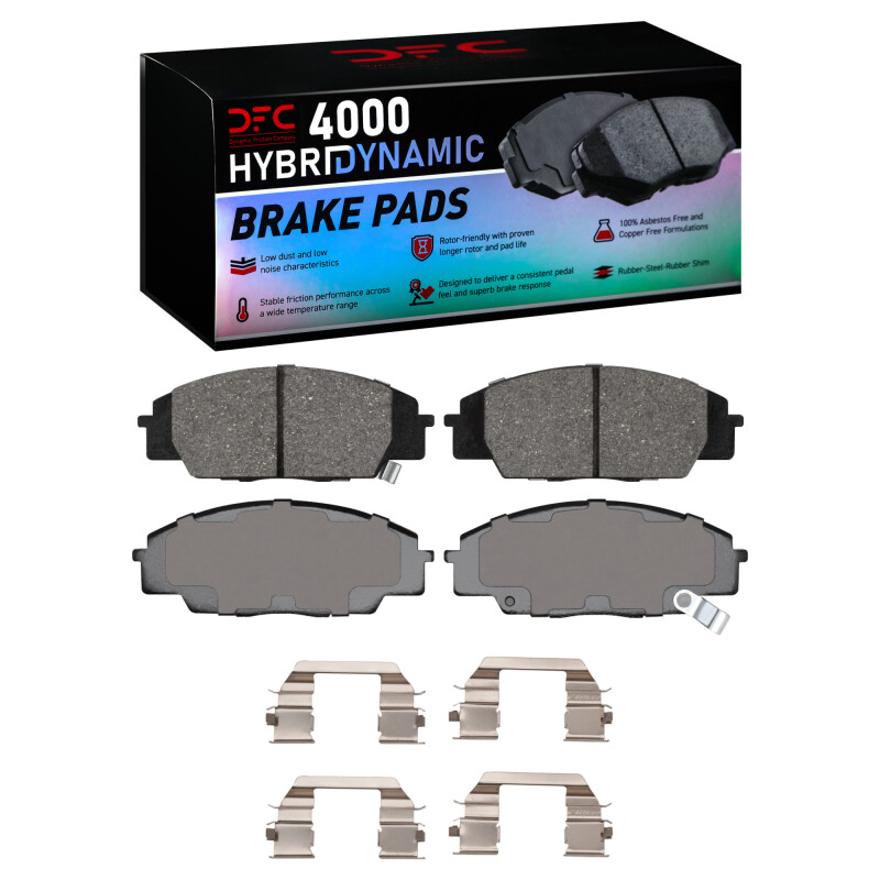 Picture of DFC 00-09 Honda S2000 Front 4000 HybriDynamic Brake Pads and Hardware Kit