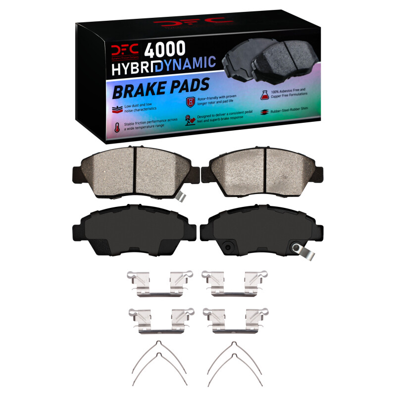 Picture of DFC 12-15 Acura ILX Front 4000 HybriDynamic Brake Pads and Hardware Kit