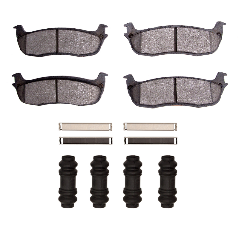 Picture of DFC 97-11 Ford F-250 2WD (Excl Super Duty) Rear 4000 HybriDynamic Brake Pads and Hardware Kit