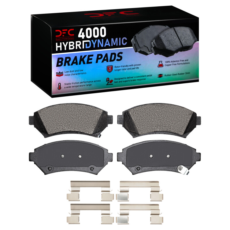 Picture of DFC 97-05 Buick Park Avenue Front 4000 HybriDynamic Brake Pads and Hardware Kit