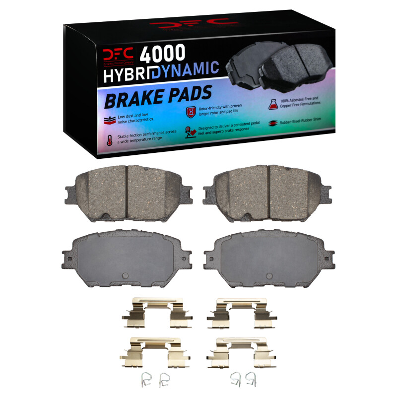 Picture of DFC 02-06 Toyota Camry Front 4000 HybriDynamic Brake Pads and Hardware Kit