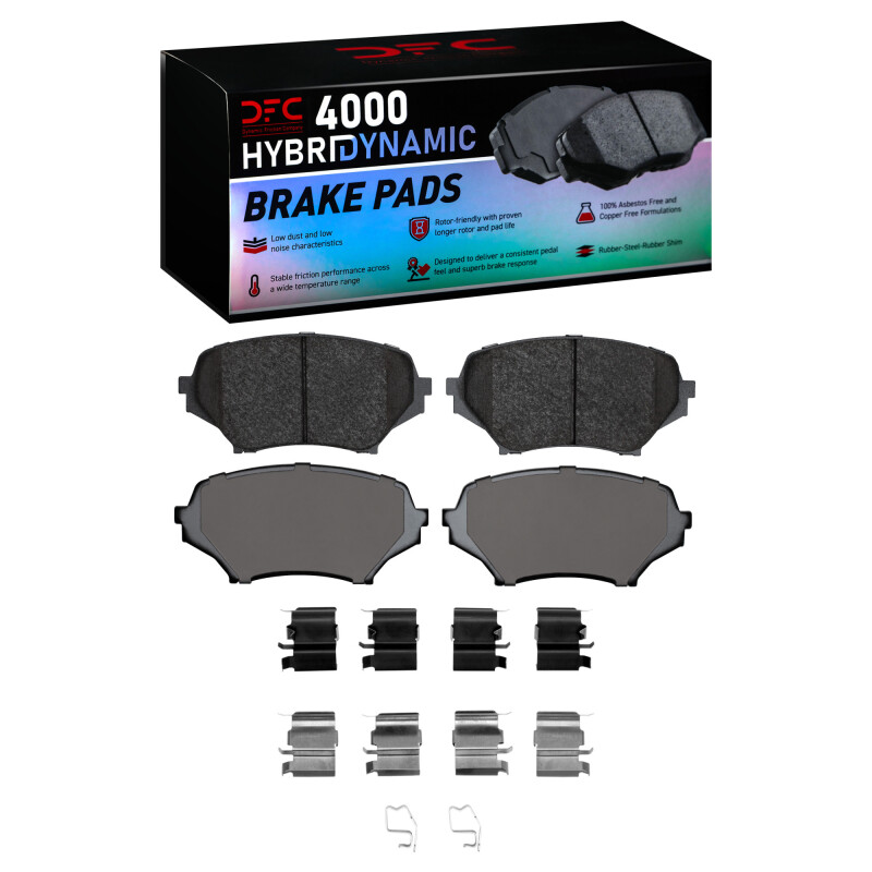 Picture of DFC 06-15 Mazda MX-5 Miata Front 4000 HybriDynamic Brake Pads and Hardware Kit