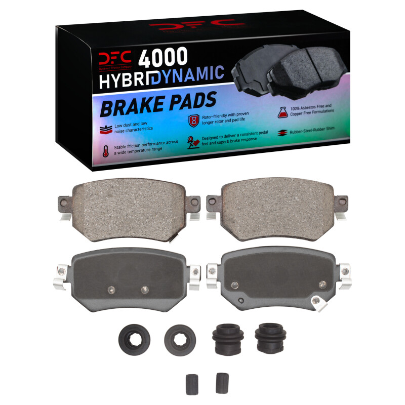 Picture of DFC 16-21 Mazda 6 Rear 4000 HybriDynamic Brake Pads and Hardware Kit