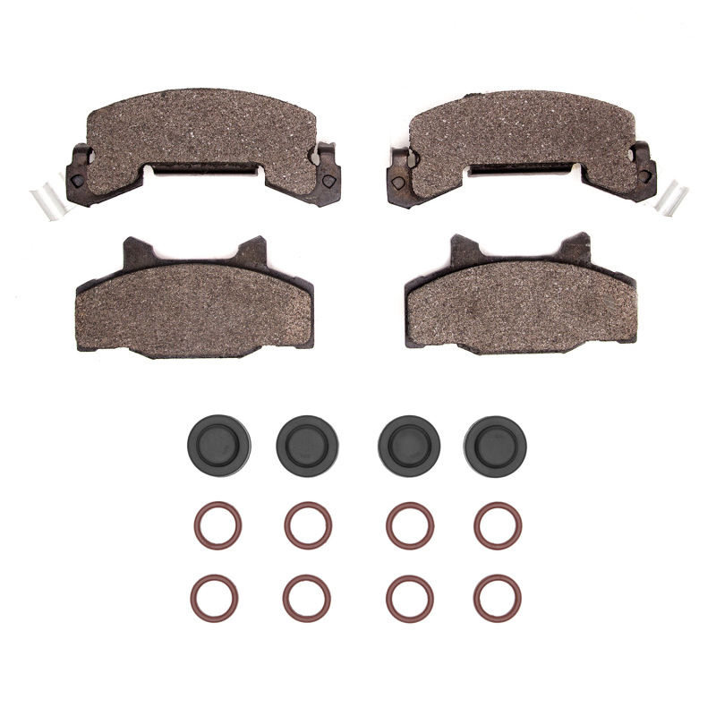 Picture of DFC 83-87 Chevrolet Chevette Front 4000 HybriDynamic Brake Pads and Hardware Kit