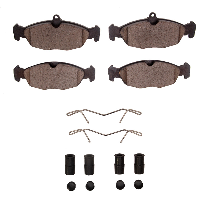 Picture of DFC 97-06 Jaguar XJR Rear 4000 HybriDynamic Brake Pads and Hardware Kit