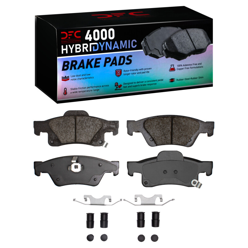 Picture of DFC 11-25 Dodge Durango Rear 4000 HybriDynamic Brake Pads and Hardware Kit