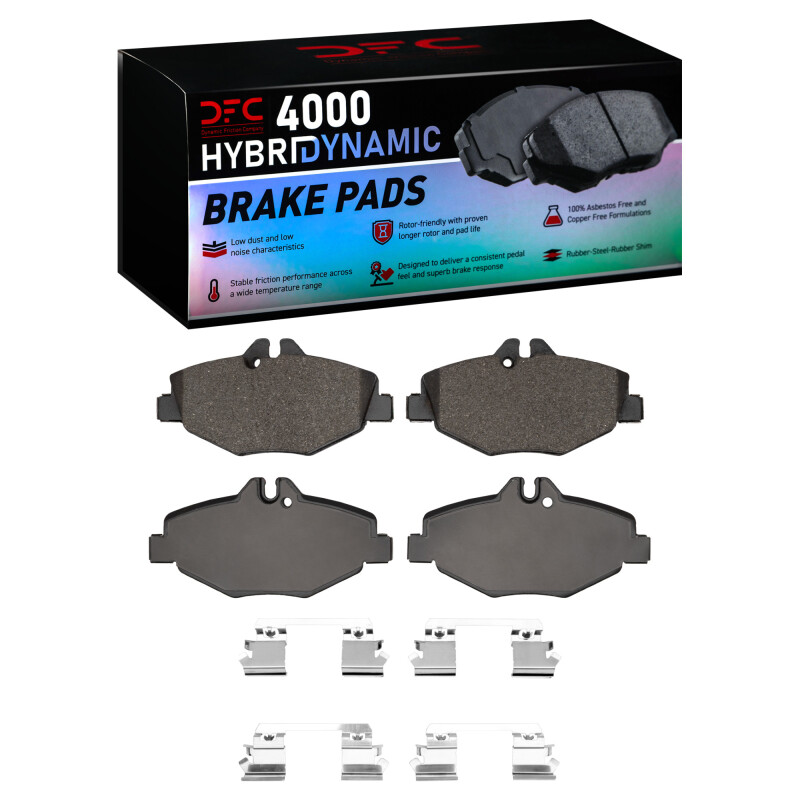 Picture of DFC 03-09 Mercedes-Benz E320 Front 4000 HybriDynamic Brake Pads and Hardware Kit