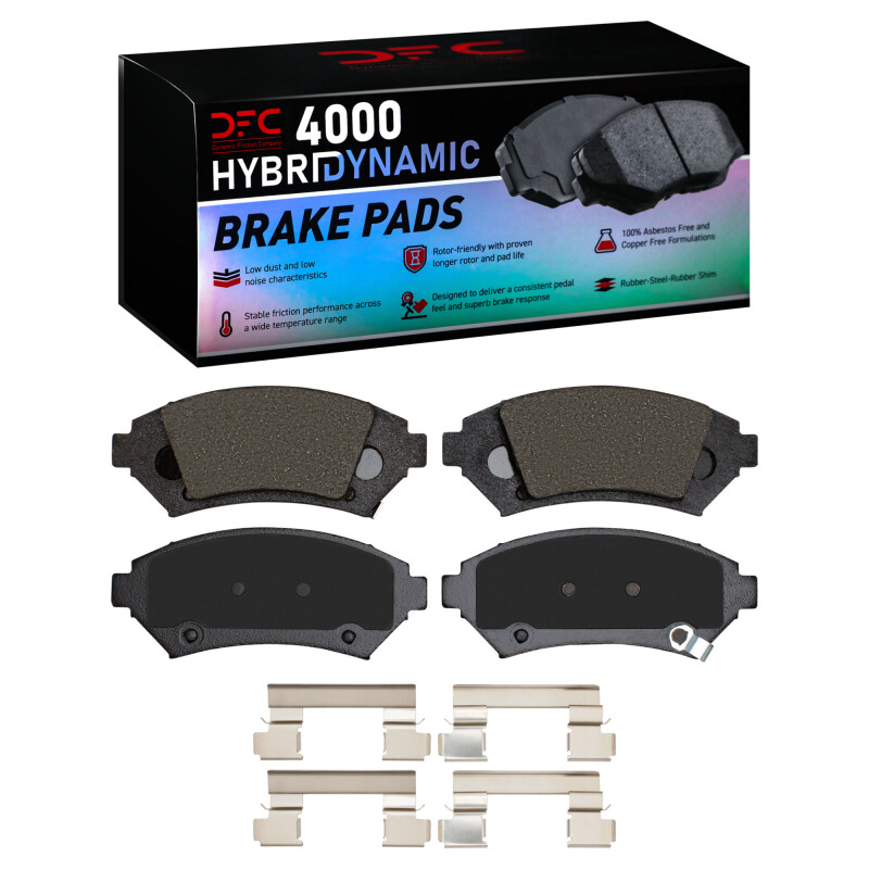 Picture of DFC 05-05 Buick LeSabre Front 4000 HybriDynamic Brake Pads and Hardware Kit