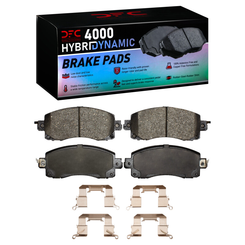 Picture of DFC 19-25 Subaru Impreza Front 4000 HybriDynamic Brake Pads and Hardware Kit