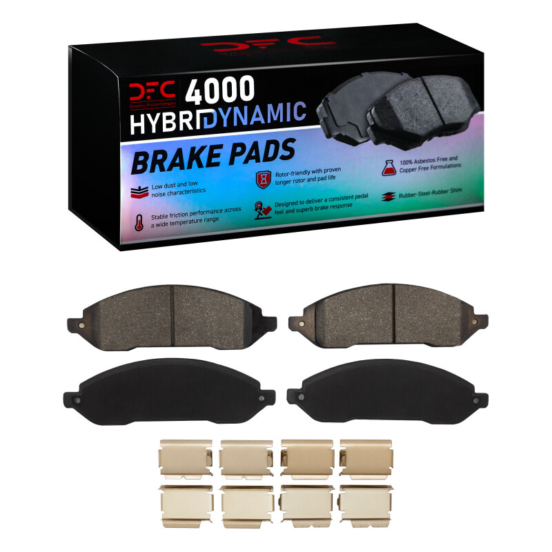 Picture of DFC 04-07 Ford Freestar Front 4000 HybriDynamic Brake Pads and Hardware Kit