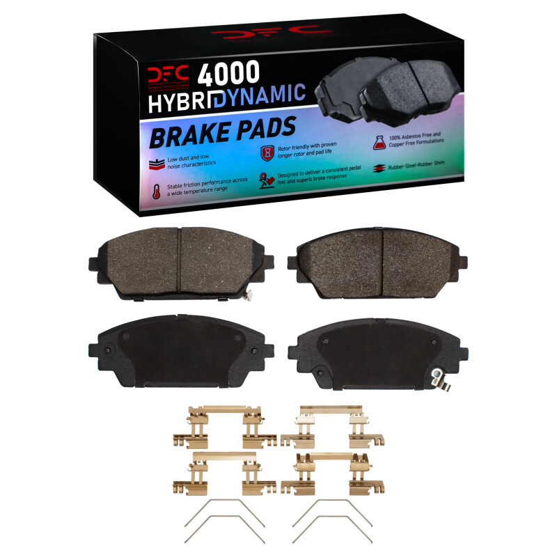 Picture of DFC 14-25 Mazda CX-3 Front 4000 HybriDynamic Brake Pads and Hardware Kit
