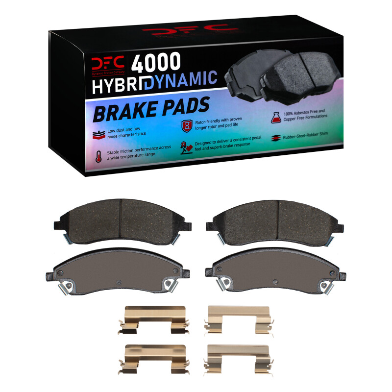 Picture of DFC 04-09 Cadillac CTS Front 4000 HybriDynamic Brake Pads and Hardware Kit