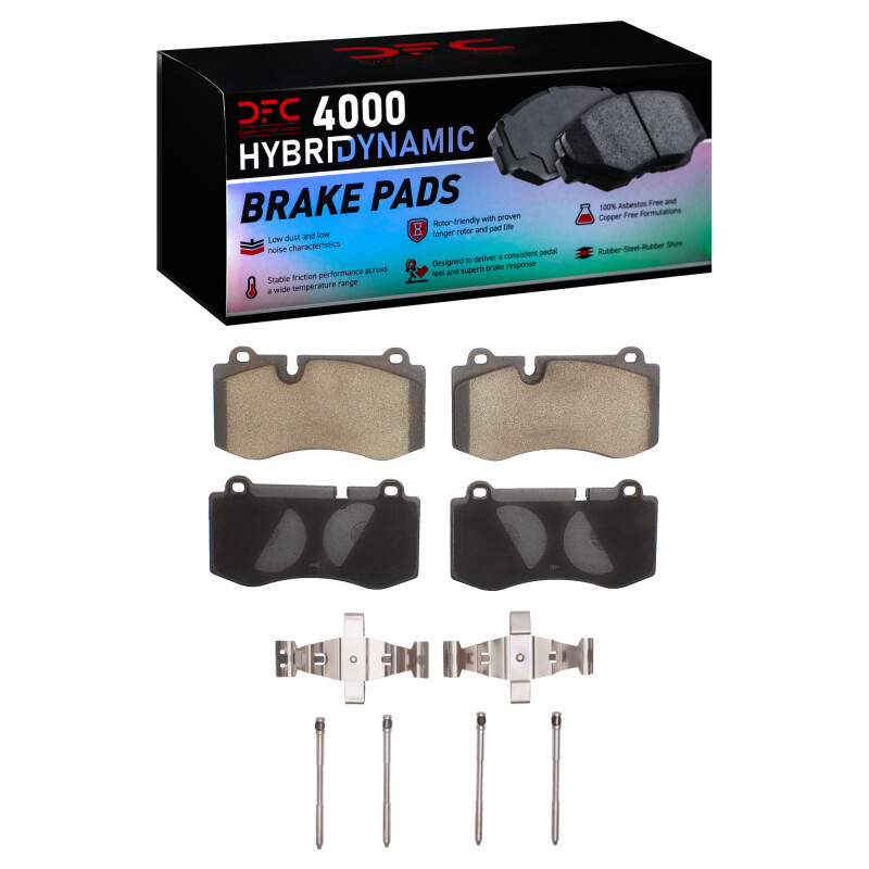 Picture of DFC 07-14 Mercedes-Benz S550 Front 4000 HybriDynamic Brake Pads and Hardware Kit