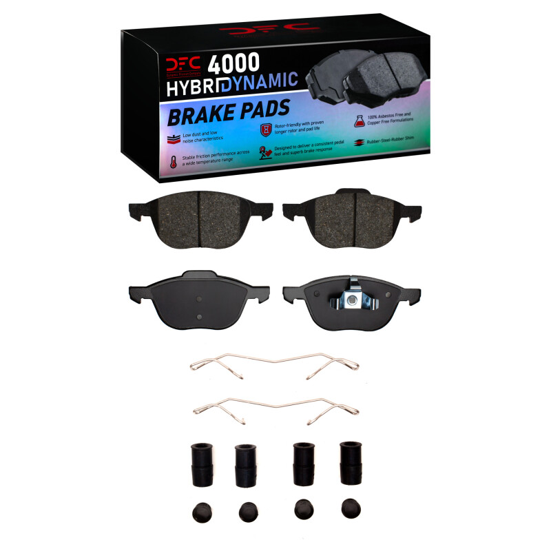 Picture of DFC 04-22 Ford Escape Front 4000 HybriDynamic Brake Pads and Hardware Kit